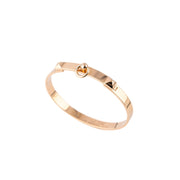 Hermes Collier De Chien Bangle 18k Yellow Gold SH